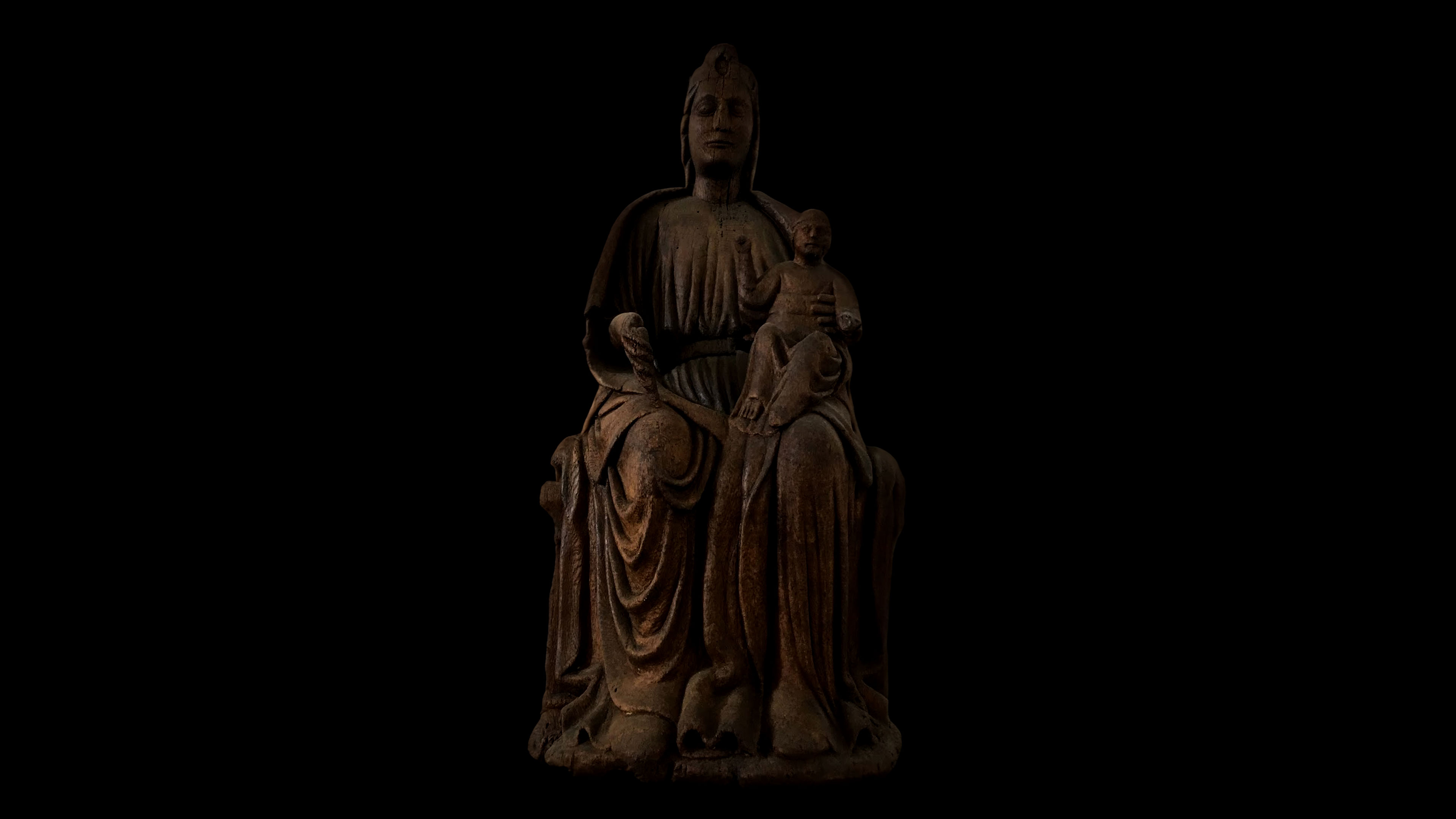 Merging into the Holy Mother through Darkness